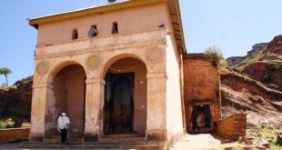 Felsenkirche in der Tigray Region