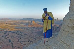 Priester in der Tigray Region