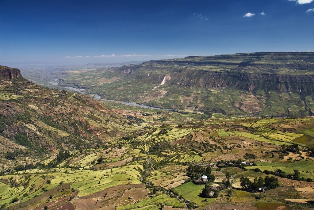 Blick in den Great Rift Valley (Großer Afrikanischer Grabenbruch)